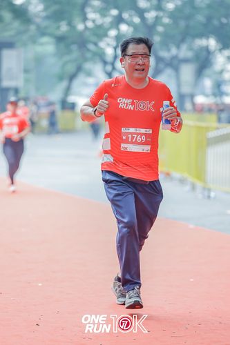 Race photo from ONE RUN 10K 2025