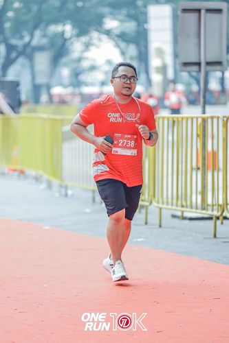 Race photo from ONE RUN 10K 2025