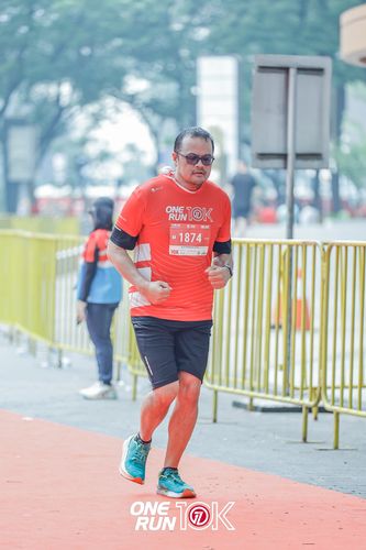 Race photo from ONE RUN 10K 2025