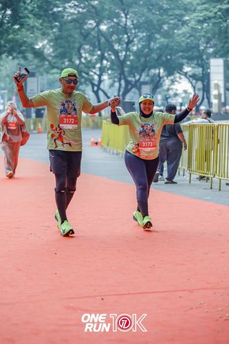 Race photo from ONE RUN 10K 2025