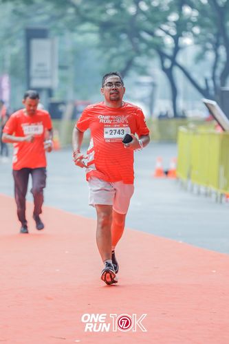 Race photo from ONE RUN 10K 2025