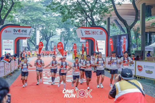 Race photo from ONE RUN 10K 2025