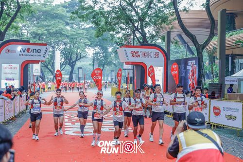 Race photo from ONE RUN 10K 2025