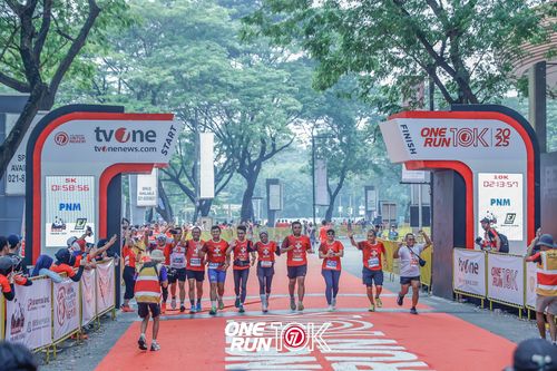 Race photo from ONE RUN 10K 2025