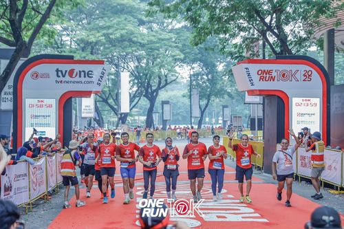 Race photo from ONE RUN 10K 2025