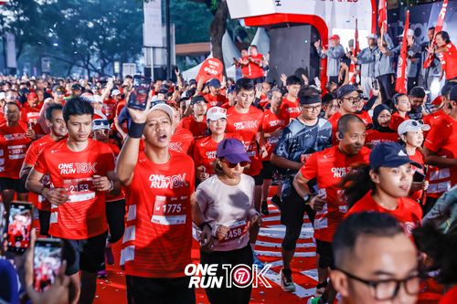 Race photo from ONE RUN 10K 2025