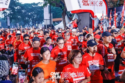 Race photo from ONE RUN 10K 2025