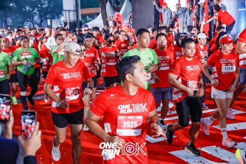 Race photo from ONE RUN 10K 2025