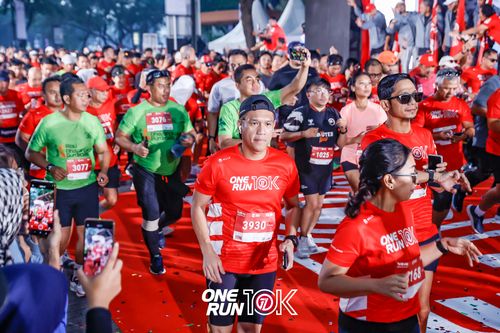 Race photo from ONE RUN 10K 2025