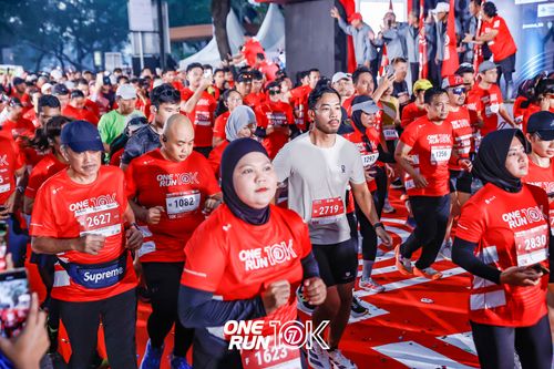 Race photo from ONE RUN 10K 2025