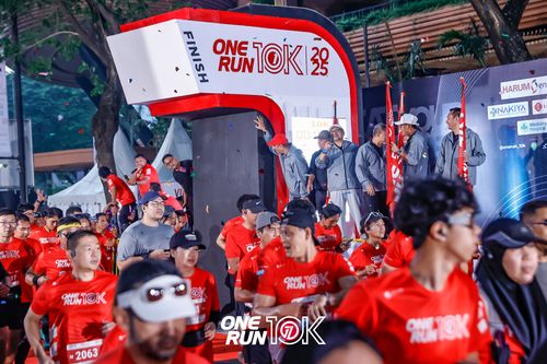 Race photo from ONE RUN 10K 2025