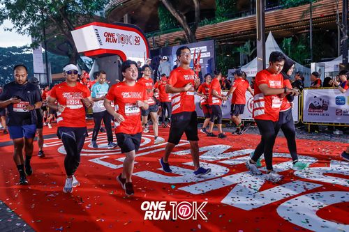 Race photo from ONE RUN 10K 2025