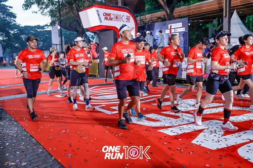Race photo from ONE RUN 10K 2025