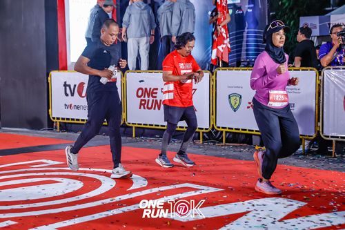 Race photo from ONE RUN 10K 2025