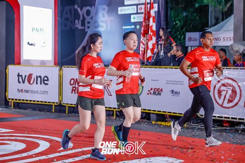 Race photo from ONE RUN 10K 2025