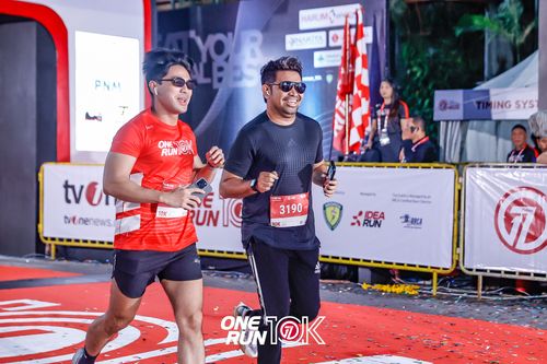 Race photo from ONE RUN 10K 2025