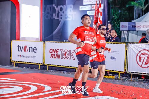 Race photo from ONE RUN 10K 2025