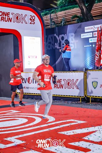 Race photo from ONE RUN 10K 2025