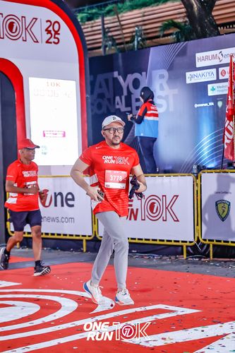 Race photo from ONE RUN 10K 2025