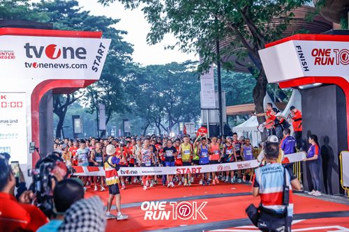 Race photo from ONE RUN 10K 2025