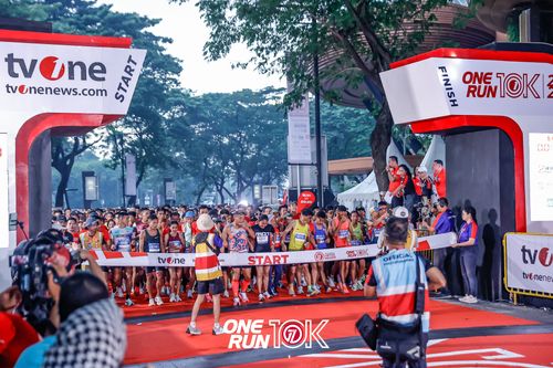 Race photo from ONE RUN 10K 2025