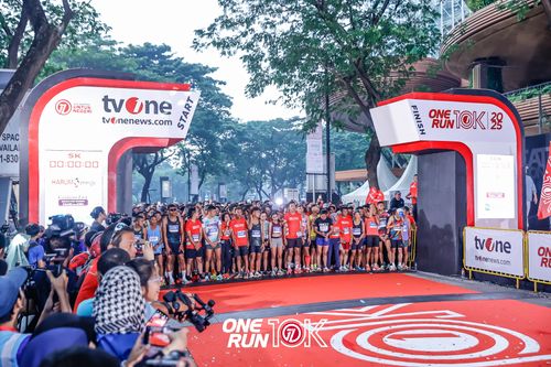 Race photo from ONE RUN 10K 2025