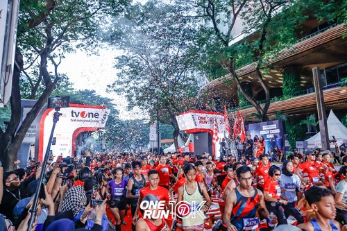 Race photo from ONE RUN 10K 2025