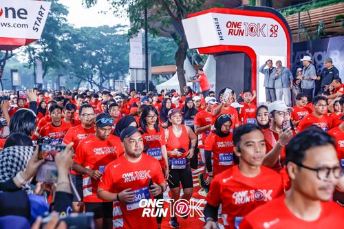 Race photo from ONE RUN 10K 2025