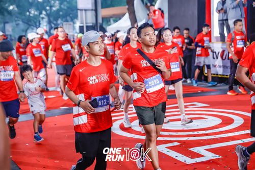 Race photo from ONE RUN 10K 2025