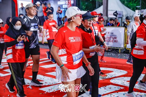Race photo from ONE RUN 10K 2025