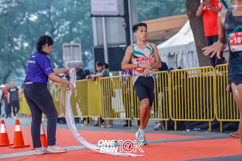 Race photo from ONE RUN 10K 2025