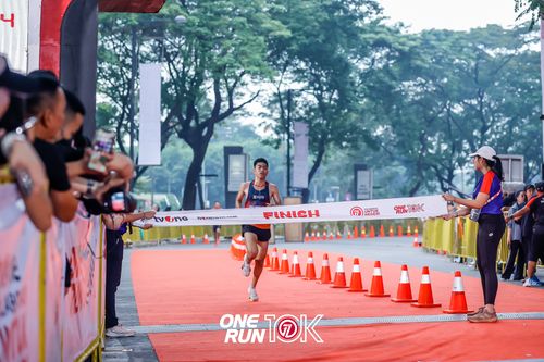 Race photo from ONE RUN 10K 2025