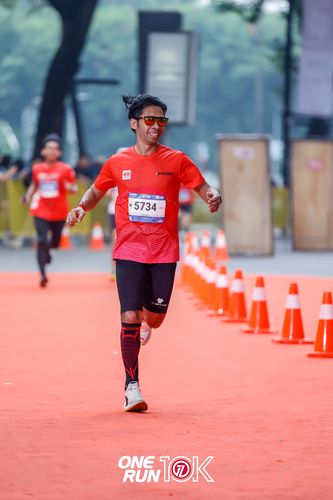 Race photo from ONE RUN 10K 2025