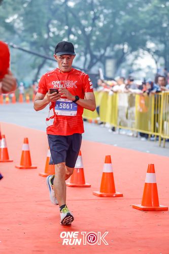Race photo from ONE RUN 10K 2025