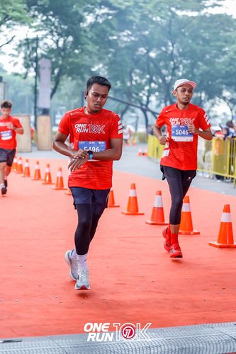 Race photo from ONE RUN 10K 2025