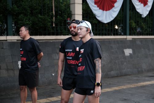 Race photo from Soft Launching Buku "Enggak Lari, Enggak Keren" & IdeaRun