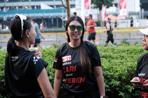 Race photo from Soft Launching Buku "Enggak Lari, Enggak Keren" & IdeaRun
