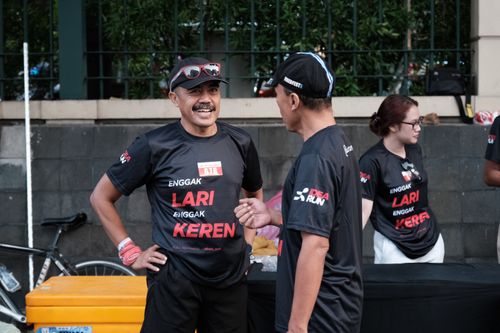 Race photo from Soft Launching Buku "Enggak Lari, Enggak Keren" & IdeaRun