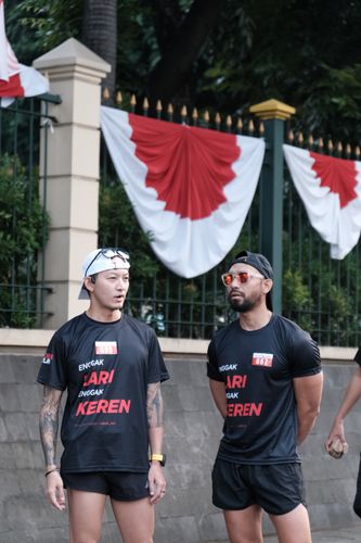 Race photo from Soft Launching Buku "Enggak Lari, Enggak Keren" & IdeaRun