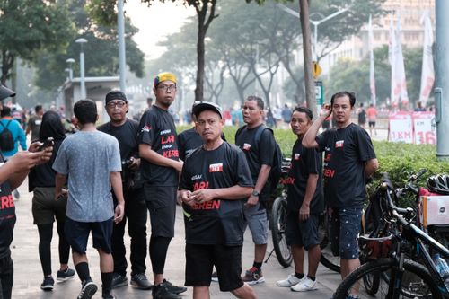 Race photo from Soft Launching Buku "Enggak Lari, Enggak Keren" & IdeaRun