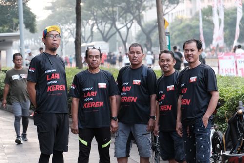 Race photo from Soft Launching Buku "Enggak Lari, Enggak Keren" & IdeaRun