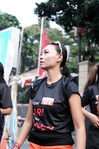 Race photo from Soft Launching Buku "Enggak Lari, Enggak Keren" & IdeaRun