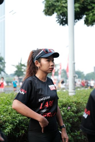 Race photo from Soft Launching Buku "Enggak Lari, Enggak Keren" & IdeaRun