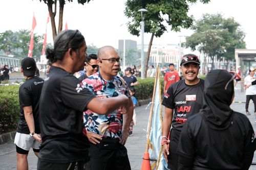 Race photo from Soft Launching Buku "Enggak Lari, Enggak Keren" & IdeaRun