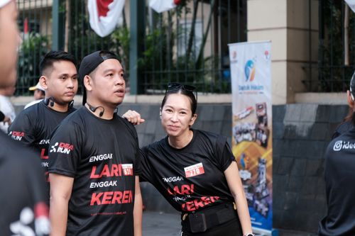 Race photo from Soft Launching Buku "Enggak Lari, Enggak Keren" & IdeaRun