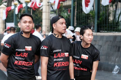 Race photo from Soft Launching Buku "Enggak Lari, Enggak Keren" & IdeaRun