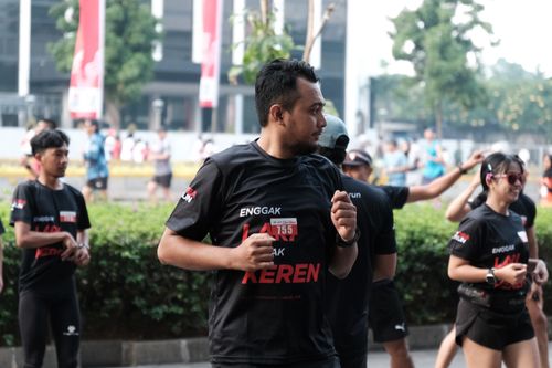 Race photo from Soft Launching Buku "Enggak Lari, Enggak Keren" & IdeaRun