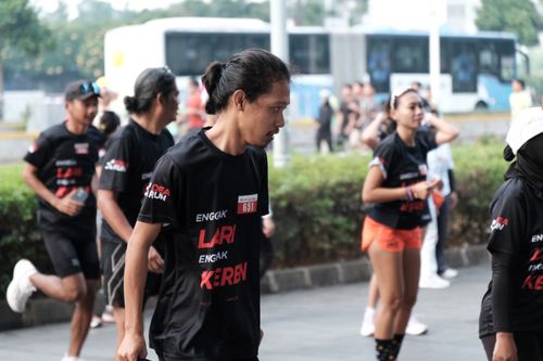 Race photo from Soft Launching Buku "Enggak Lari, Enggak Keren" & IdeaRun