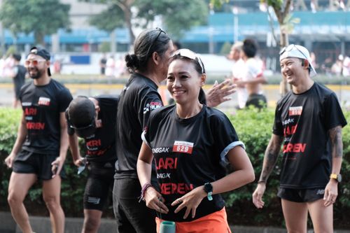 Race photo from Soft Launching Buku "Enggak Lari, Enggak Keren" & IdeaRun