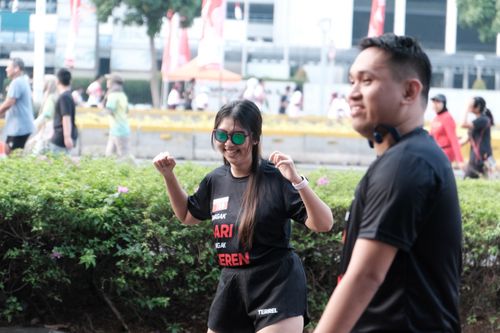 Race photo from Soft Launching Buku "Enggak Lari, Enggak Keren" & IdeaRun